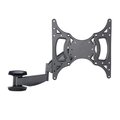 Tygerclaw TygerClaw LCD43908BLK Full Motion Wall Mount for 42-55 in. Flat Panel TV; Black LCD43908BLK
